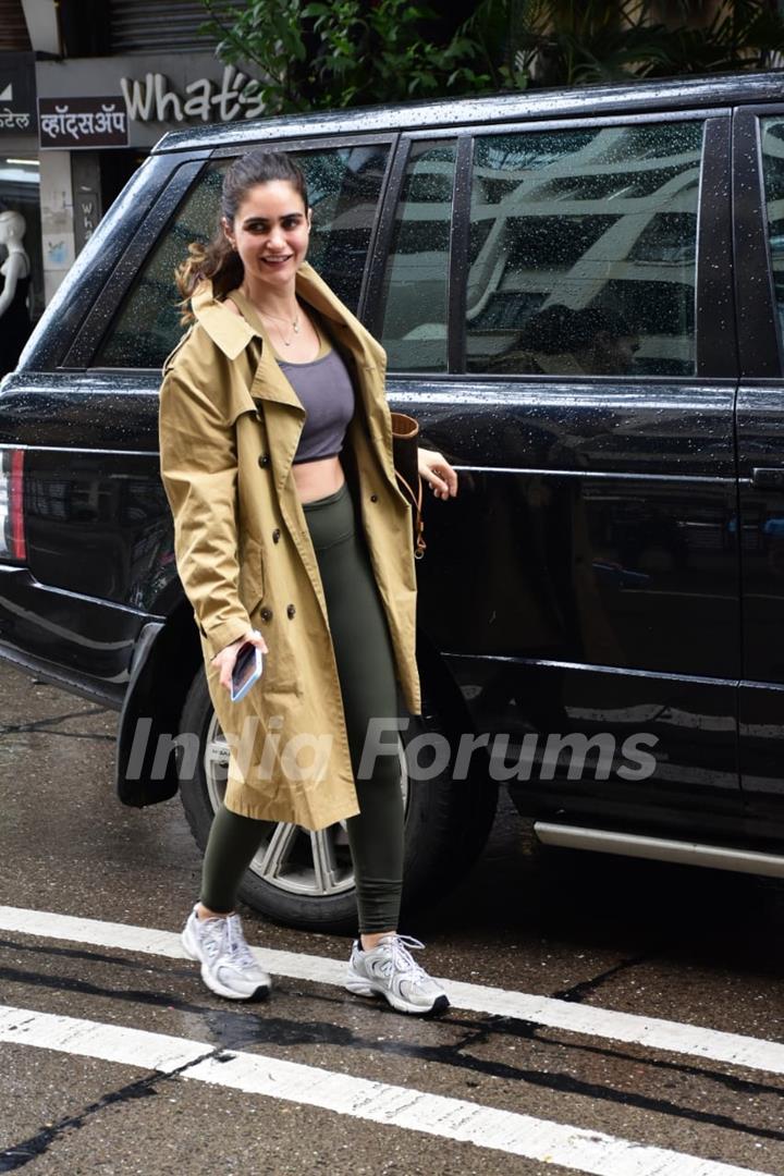 Gabriella Demetriades spotted in the city 