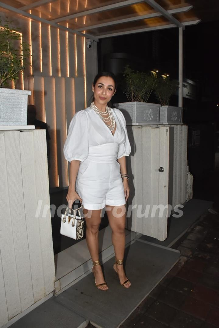 Malaika Arora spotted in the city 