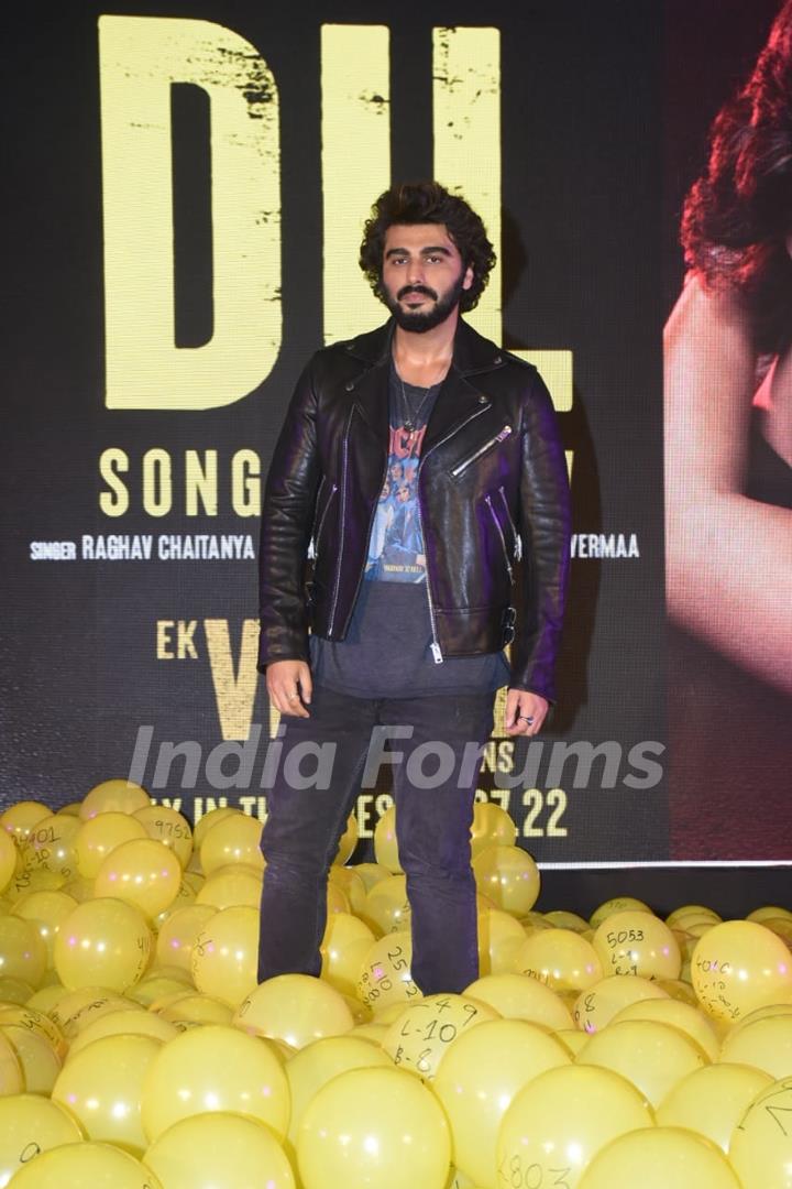 Arjun Kapoor clicked at the launch of the new song ‘Dil’ from Ek Villain Returns