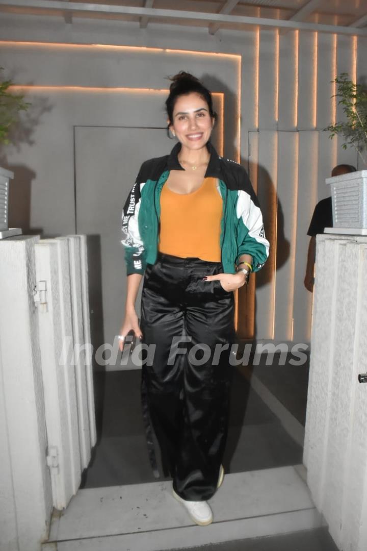 Sonnalli Seygall snapped at Ishita Raj Sharma’s Birthday bash