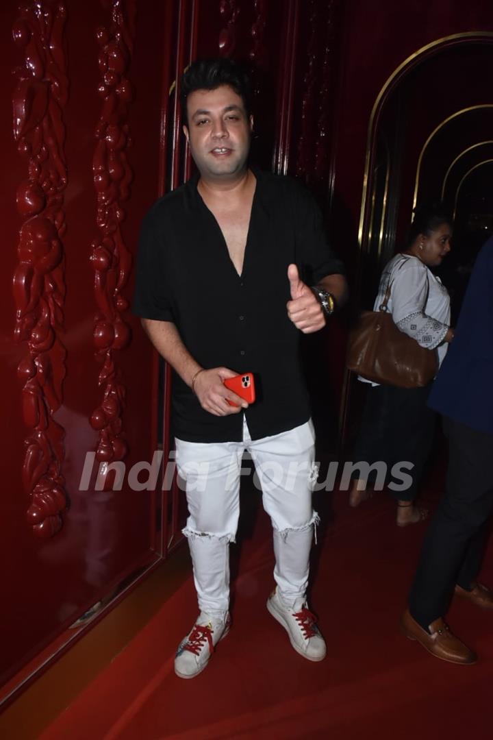 Varun Sharma snapped at Ishita Raj Sharma’s Birthday bash