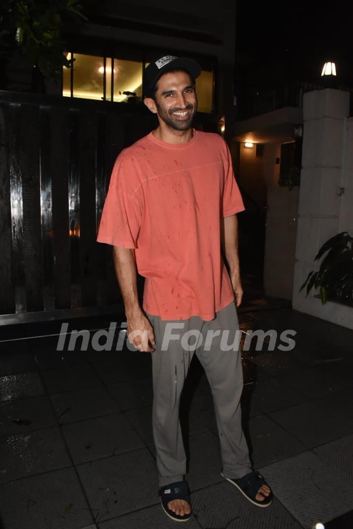 Aditya Roy Kapur spotted in Bandra