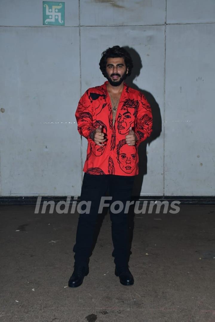 Arjun Kapoor spotted promoting their upcoming film Ek Villain Returns on sets of Superstar Singer 2