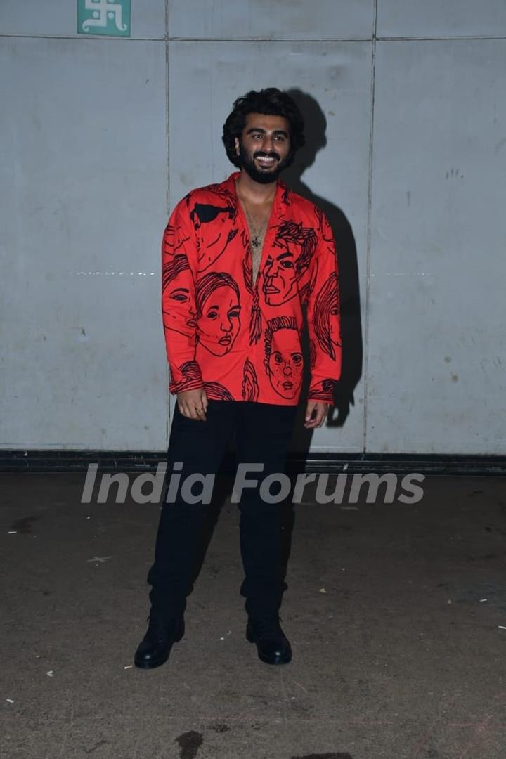 Arjun Kapoor spotted promoting their upcoming film Ek Villain Returns on sets of Superstar Singer 2