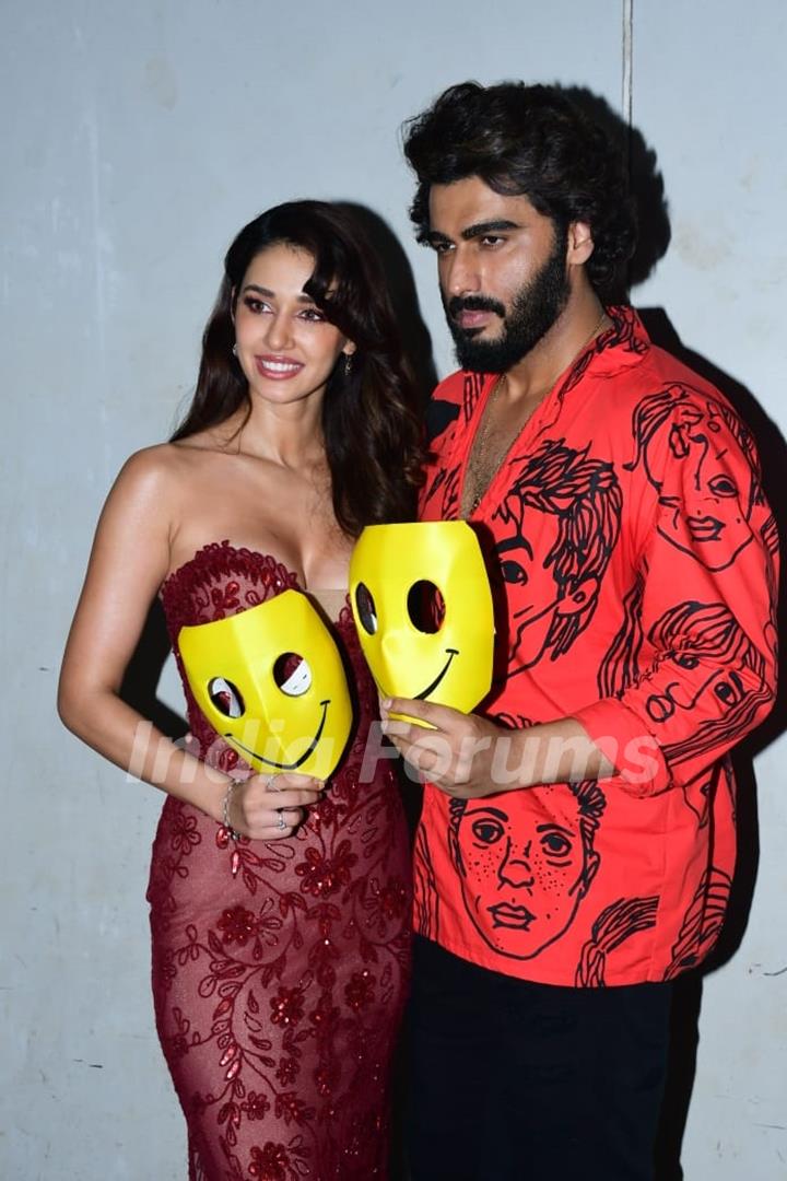 Arjun Kapoor and Disha Patani spotted promoting their upcoming film Ek Villain Returns on sets of Superstar Singer 2