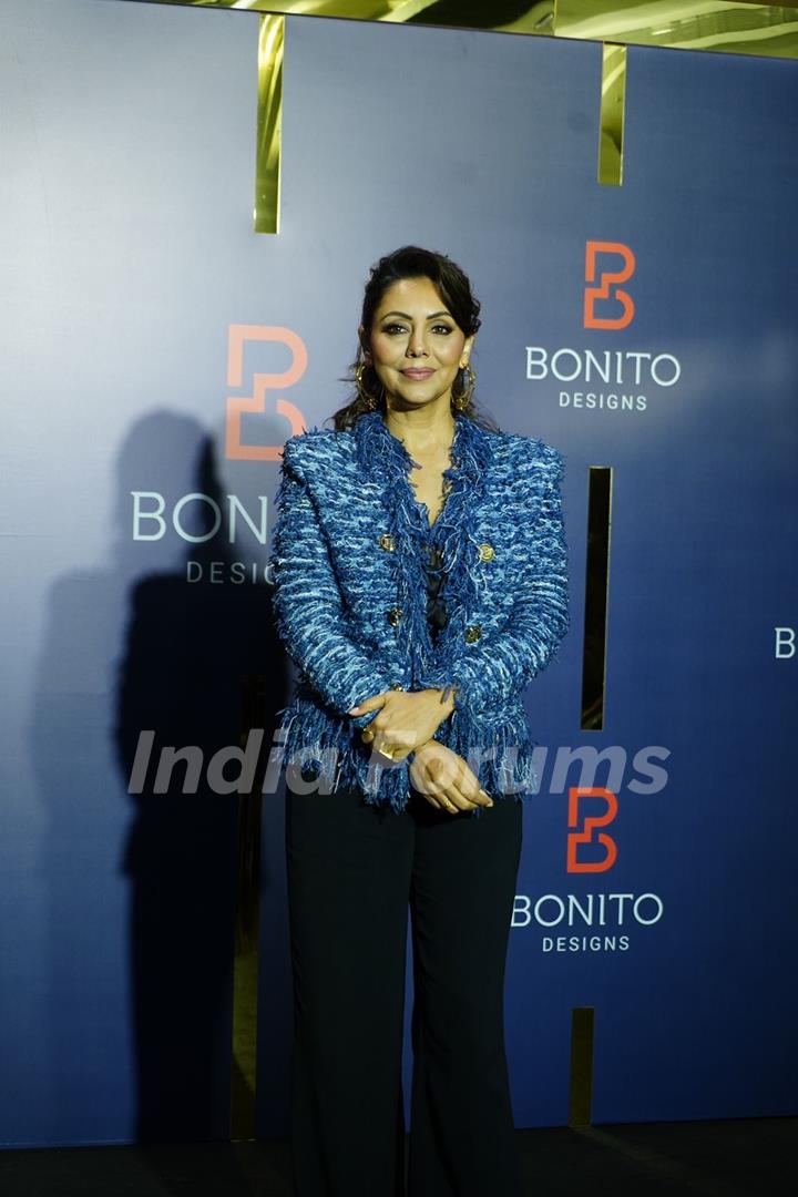 Gauri Khan clicked at the brand announcement event at JW Marriott in Andheri