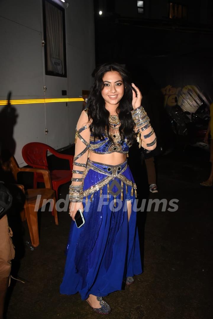 Reem Shaikh spotted at Film City 