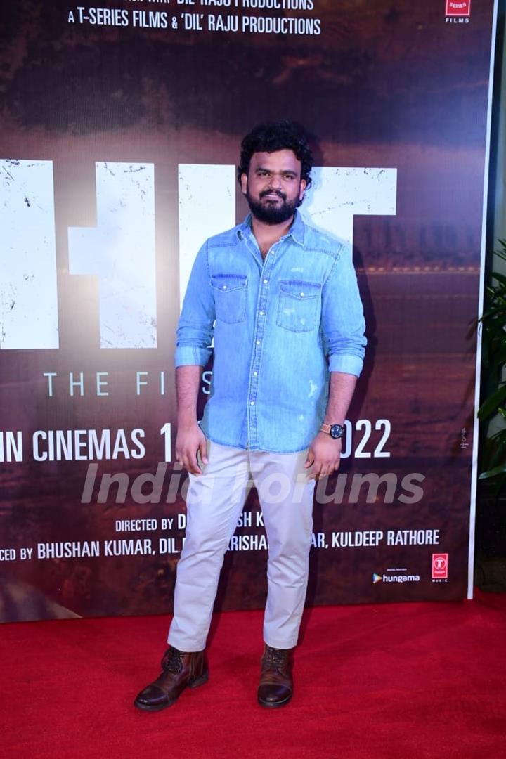 Dr. Sailesh Kolanu snapped at Hit – The First Case screening in Mumbai 