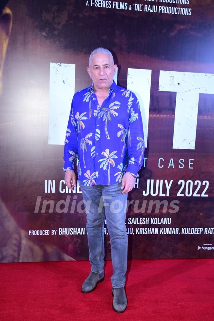 Dalip Tahil snapped at Hit – The First Case screening in Mumbai 