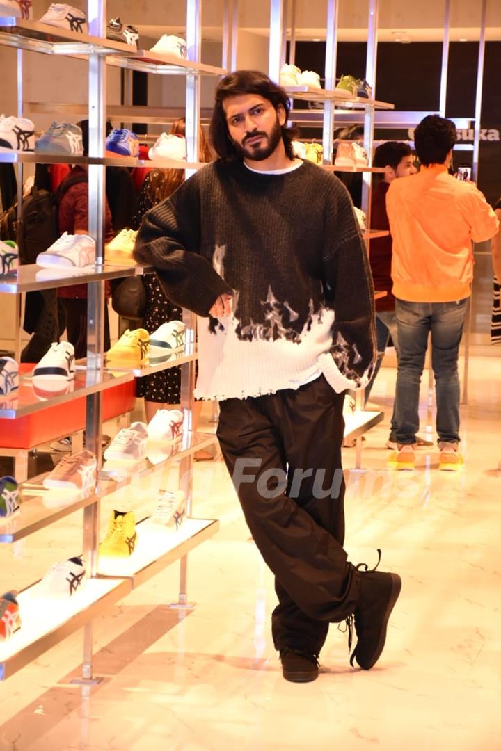 Harsh Vardhan Kapoor spotted at Onitsuka Tiger collection launch in Mumbai