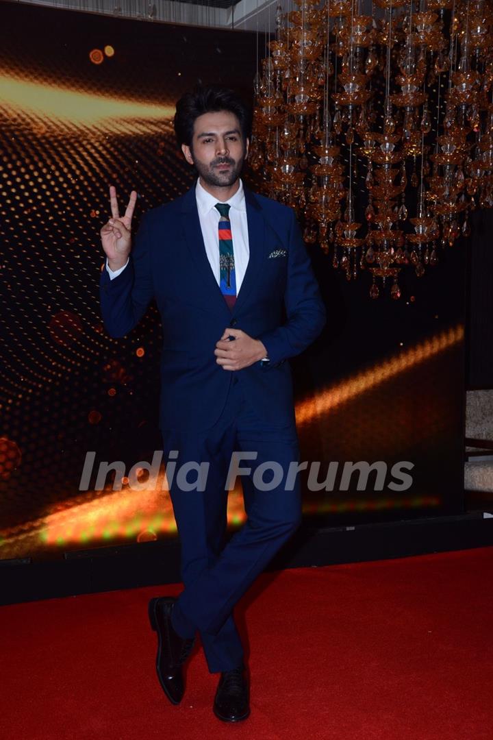 Kartik Aaryan grace the Red carpet at the India Most Stylish Awards 2022 