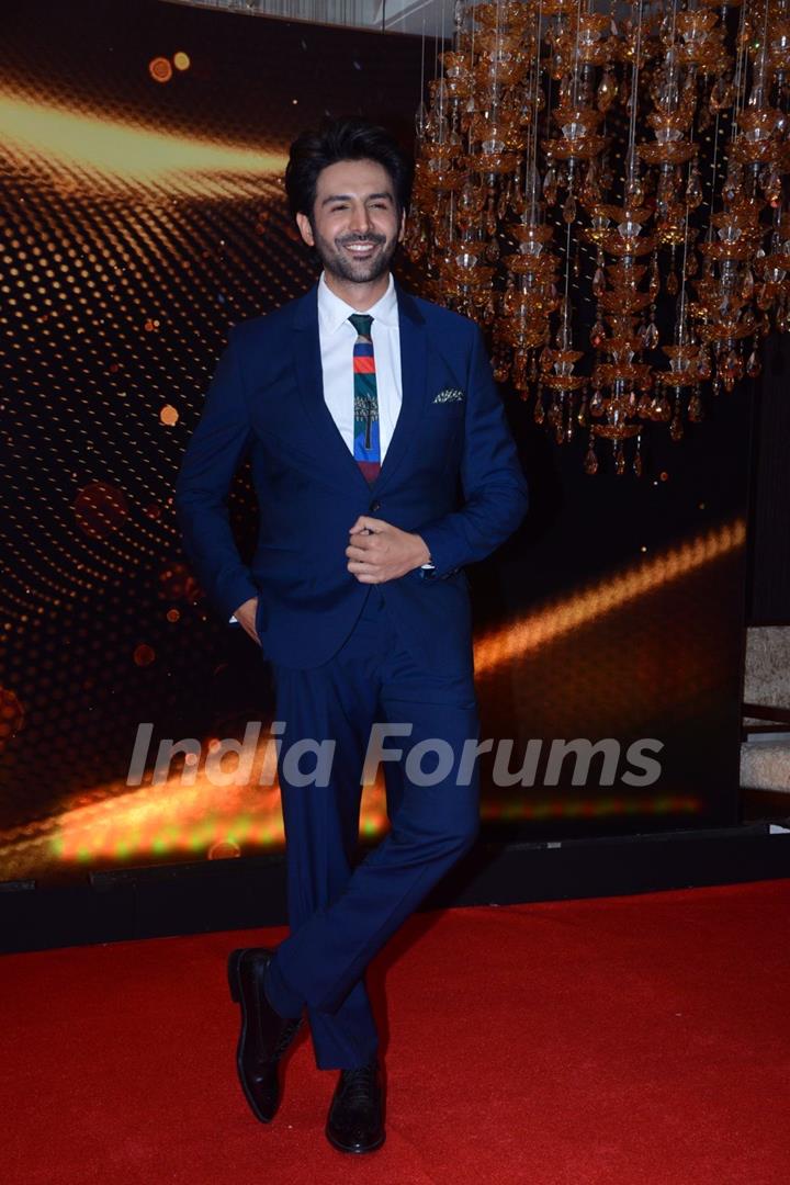 Kartik Aaryan grace the Red carpet at the India Most Stylish Awards 2022 