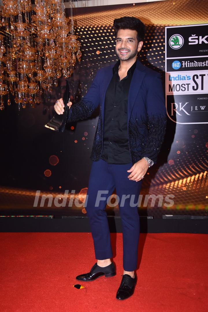 Karan Kundrra grace the Red carpet at the India Most Stylish Awards 2022 