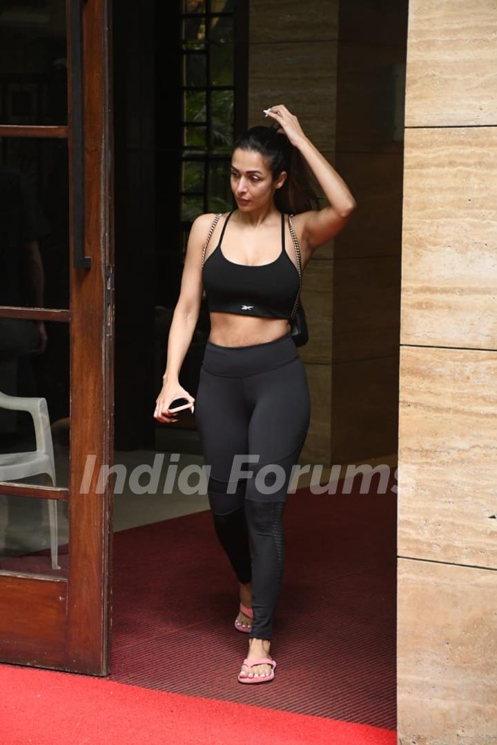 Malaika Arora spotted in Bandra 