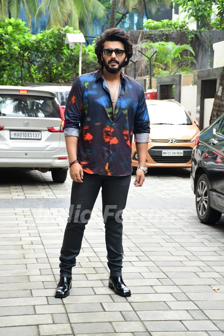 Arjun Kapoor spotted promoing Ek Villain Returns at T-series in Andheri