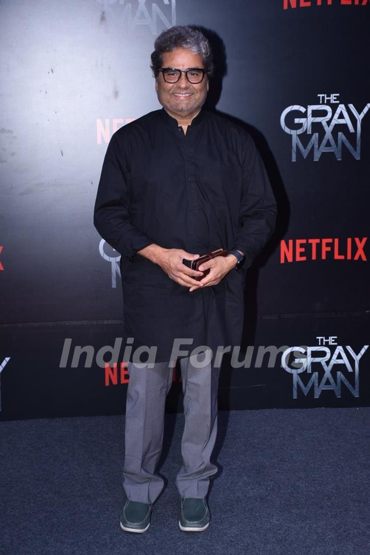 Vishal Bhardwaj attend the premiere of The Gray Man