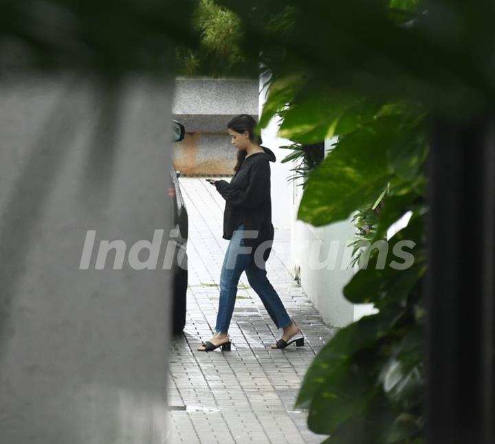 Alia Bhatt spotted in the city 