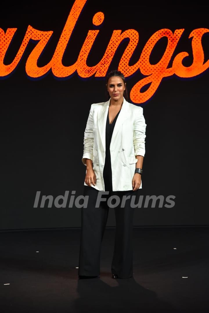 Neha Dhupia snapped at Darlings trailer launch