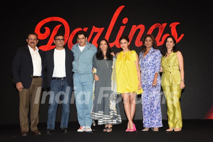 Vijay Varma, Alia Bhatt, Shefali Shah snapped at Darlings trailer launch