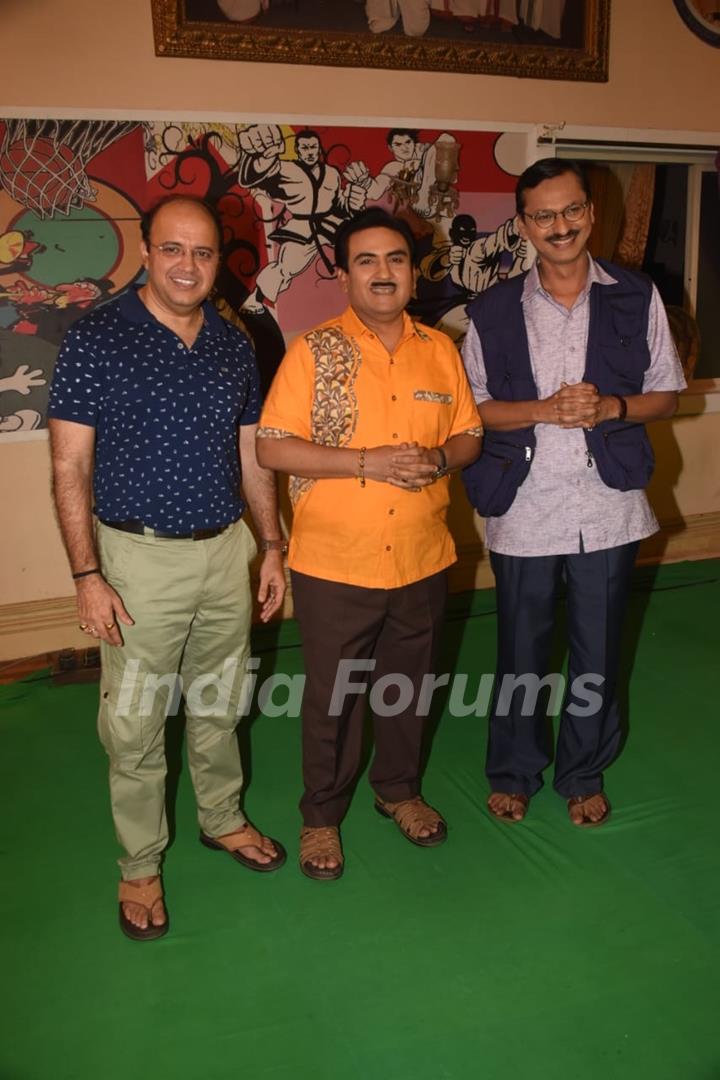 Dilip Joshi, Mandar Chandwadkar, Shyam Pathak Taarak Mehta Ka Ooltah Chashmah 