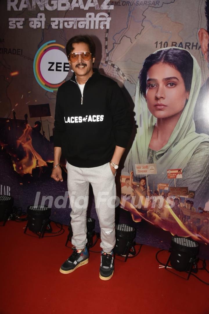 Jimmy Shergill spotted the screening of Rangbaaz – Darr Ki Rajneeti at Sunny Super Sound in Juhu