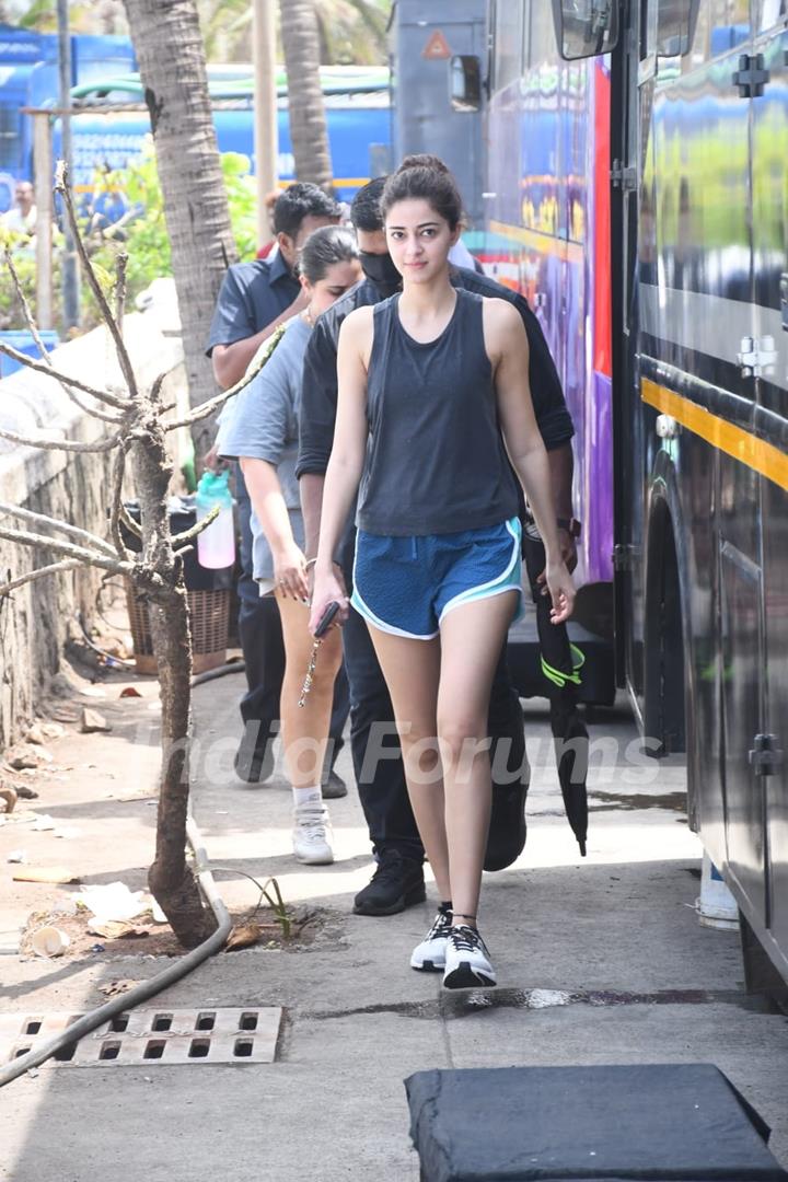 Ananya Panday spotted in the city 