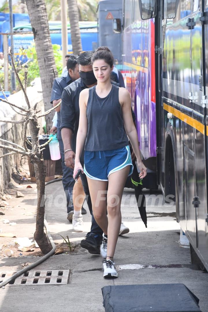 Ananya Panday spotted in the city 