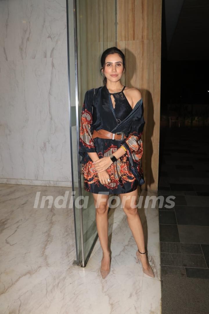 Sonnalli Seygall clicked at the Vanessa Walia’s birthday party