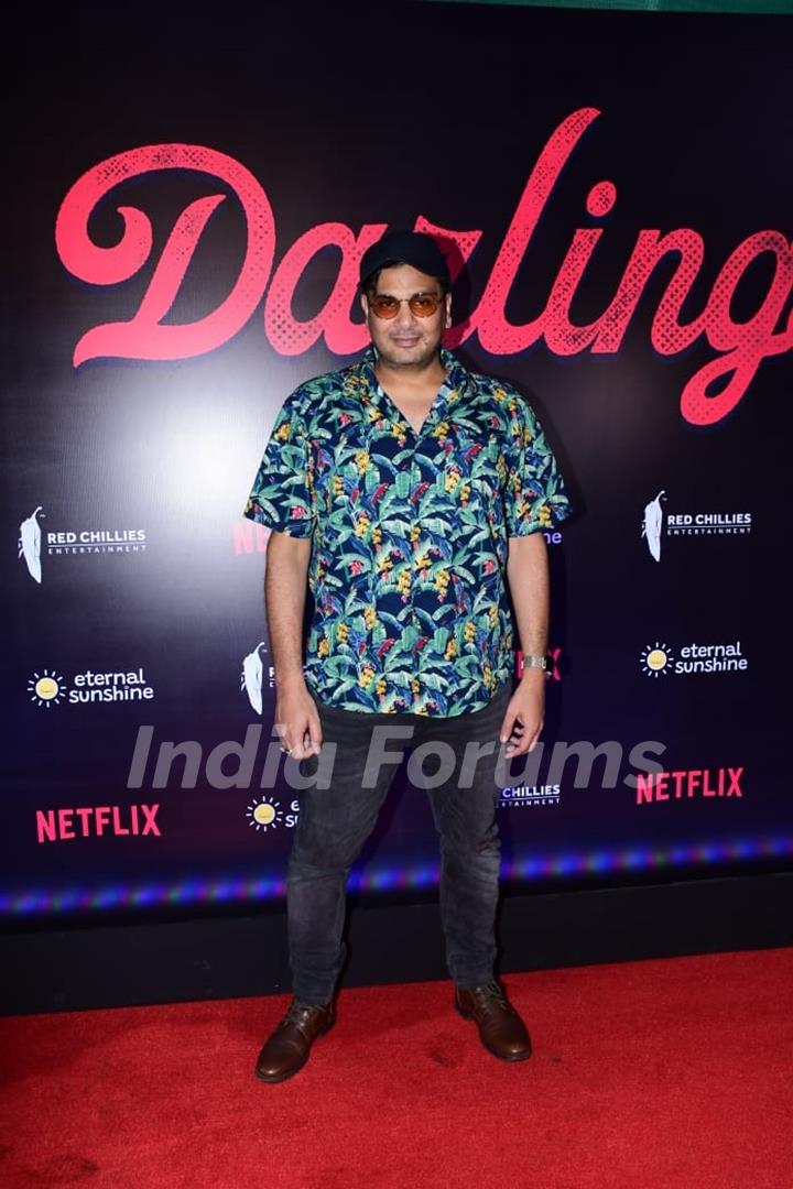 Mukesh Chhabra grace the screening of Darlings