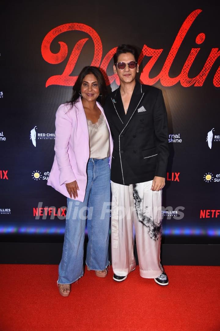 Shefali Shah and Vijay Varma attends the premiere of Darlings