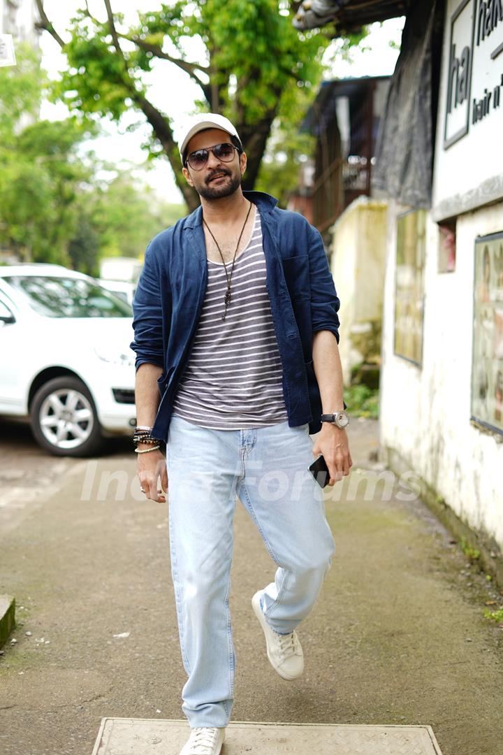 Raqesh Bapat snapped at Varsova 