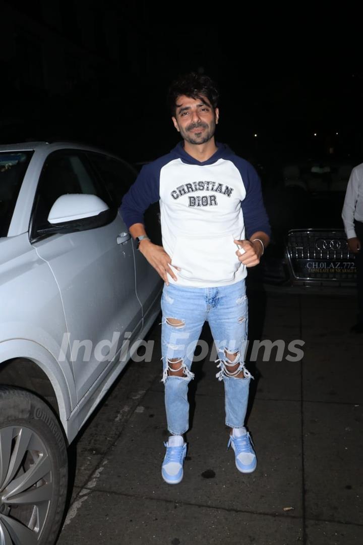 Aparshakti Khurana grace Karan Johar’s dinner party