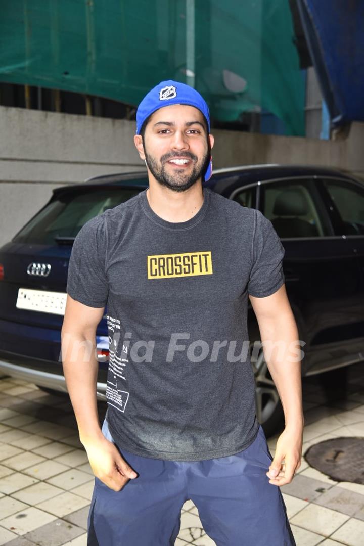 Varun Dhawan spotted in the city 