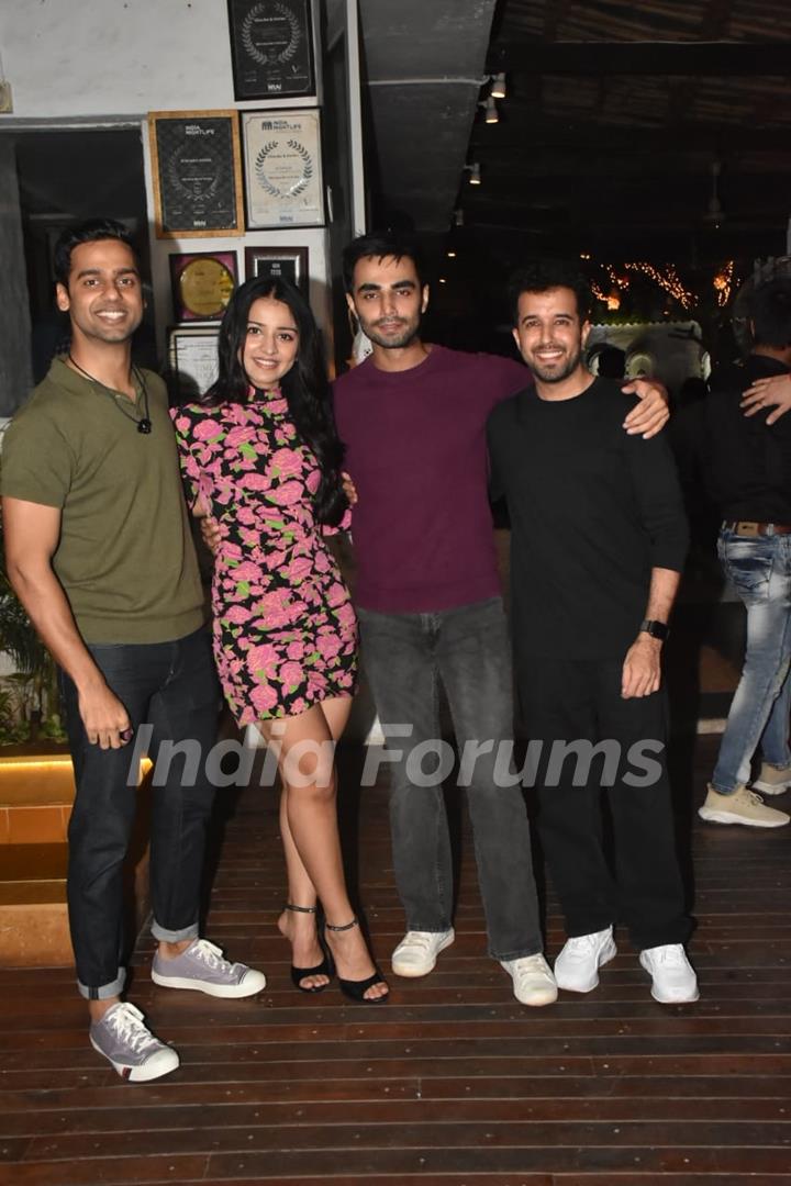  Mahima Makwana attends the wrap up party of the film Bas Karo Aunty at Olive in Khar