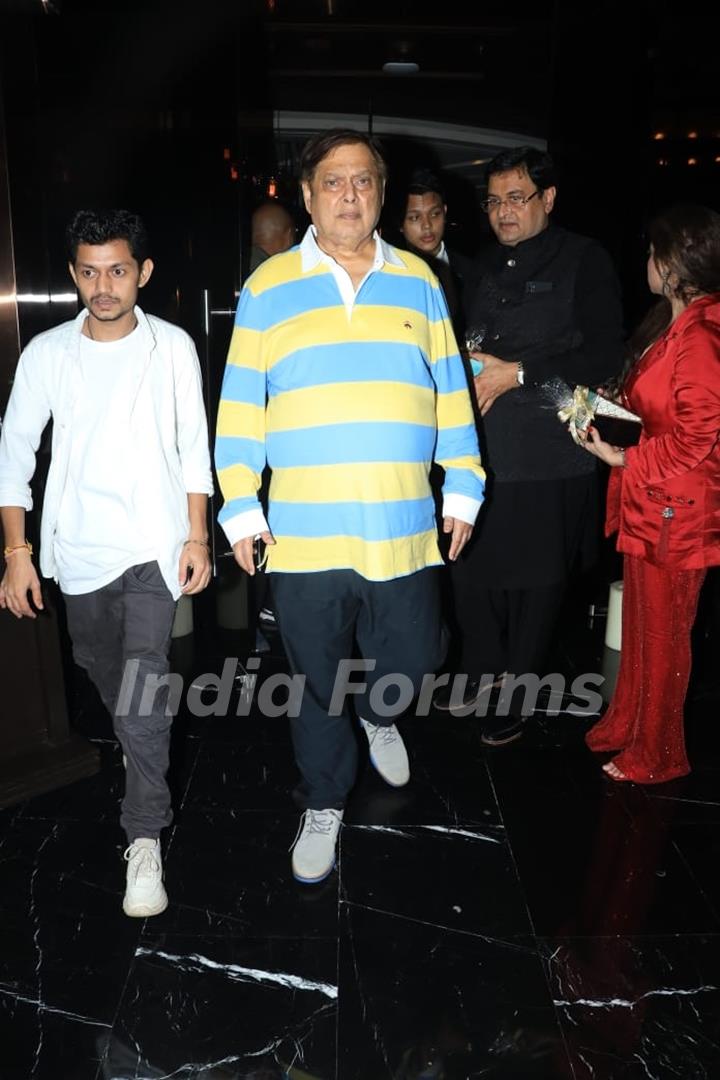 David Dhawan’s birthday bash at JW Marriott in Juhu