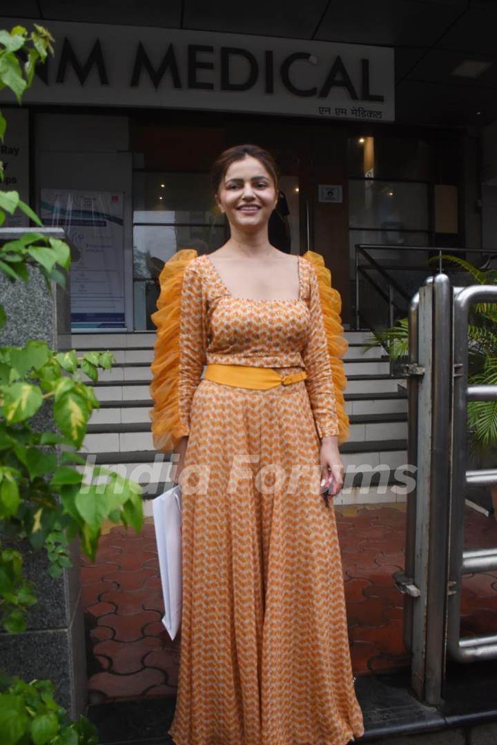 Rubina Dilaik spotted in the city 