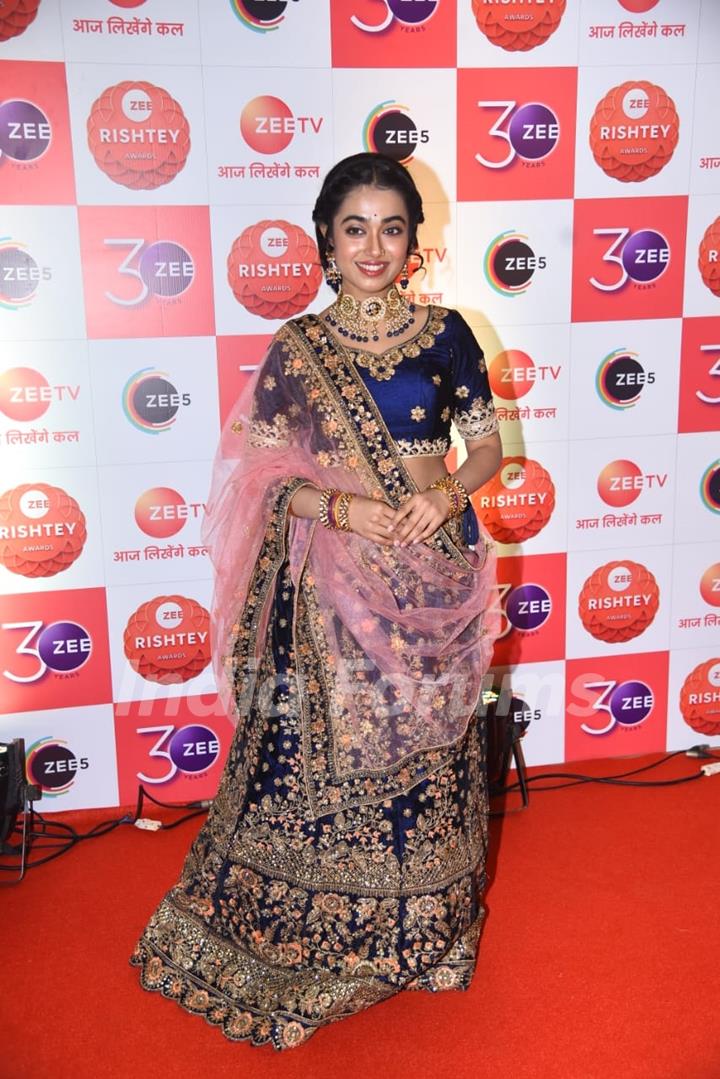 Neeharika grace the Red Carpet of Zee Rishtey Awards Nominations Party