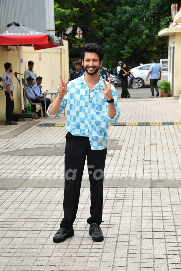 Rohit Saraf spotted promoting his film Vikram Vedha at PVR in Juhu 