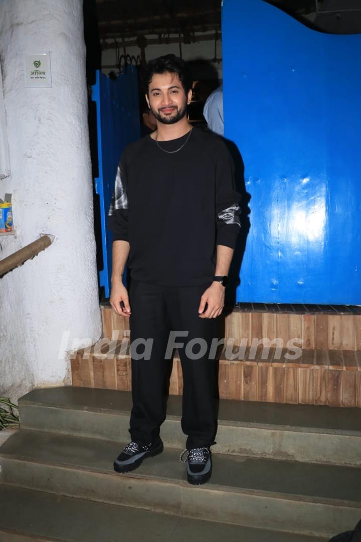 Rohit Saraf spotted at Olive Bar and Kitchen in khar