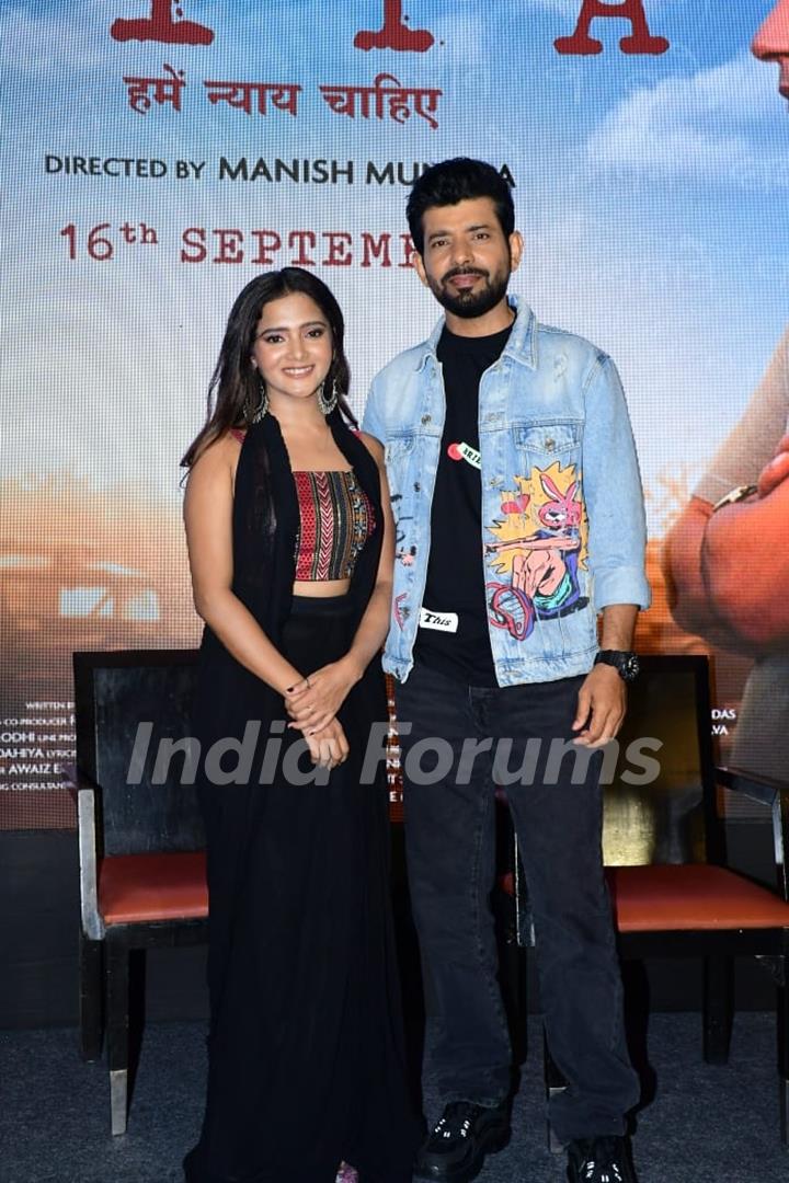 Vineet Kumar Singh, Pooja Pandey spotted at the trailer launch of the film Siya