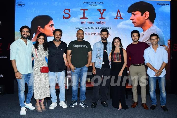 Vineet Kumar Singh, Pooja Pandey, Puri Jagannath spotted at the trailer launch of the film Siya