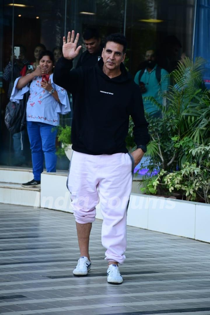 Akshay Kumar spotted in Andheri  