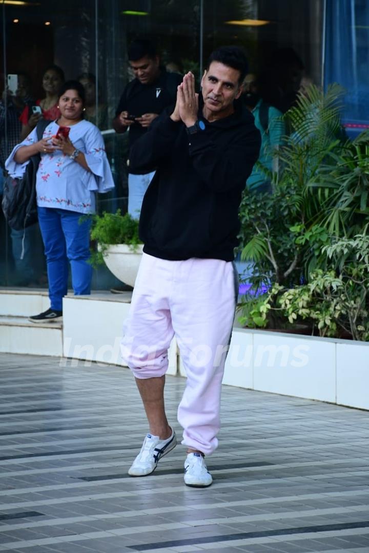 Akshay Kumar spotted in Andheri  