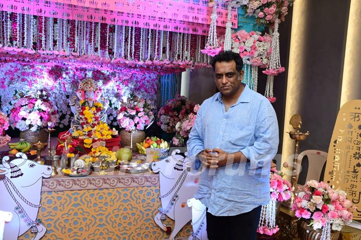 Anurag Basu spotted at T-Series for Ganpati Darshan