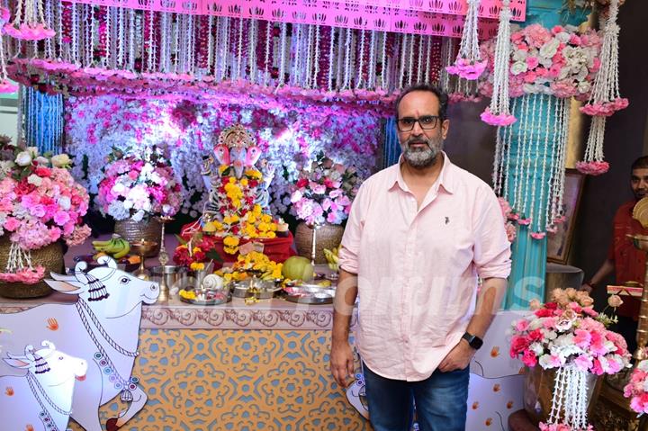 Aanand L. Rai spotted at T-Series for Ganpati Darshan