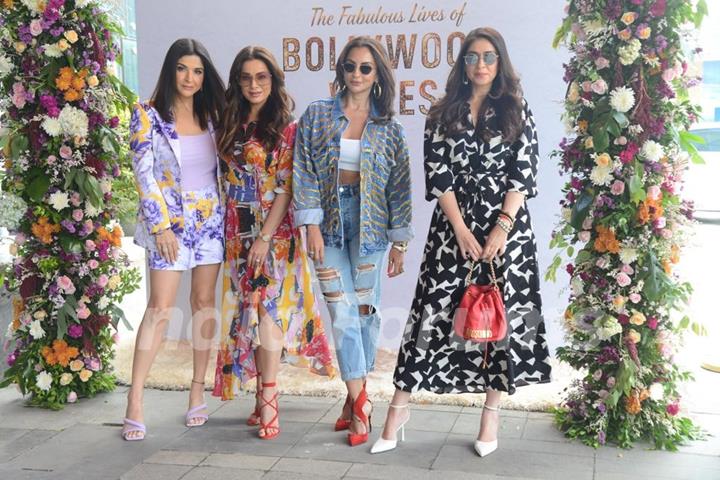 Maheep Kapoor, Seema Kiran Sajdeh, Bhavana Panday, Neelam Kothari Soni spotted at the launch for Fabulous Lives of Bollywood Wives Season 2 