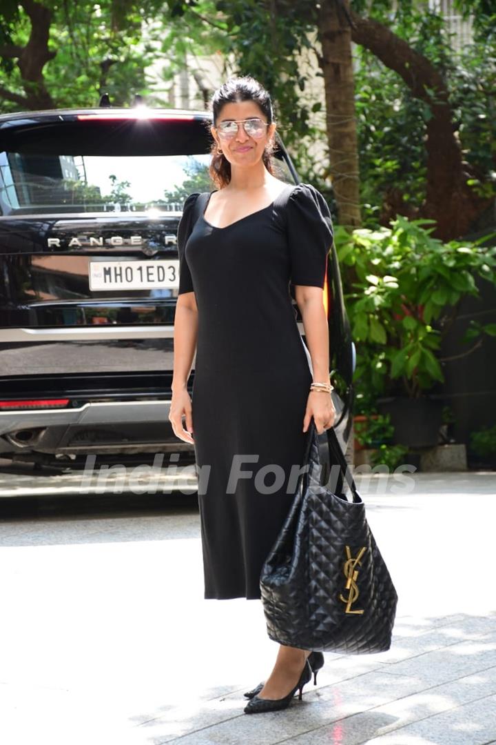 Nimrat Kaur spotted at Maddock office 