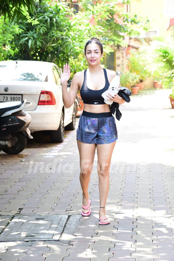 Malaika Arora spotted in Bandra