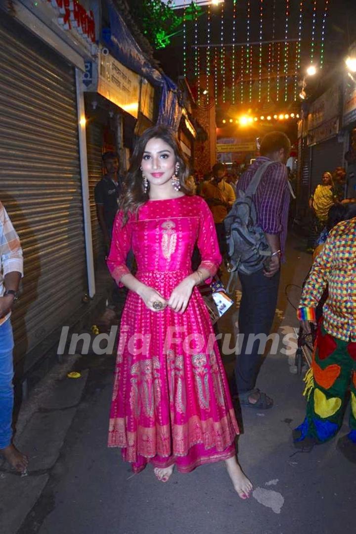 Doanl Bisht spotted at Lalbaugcha Raja 