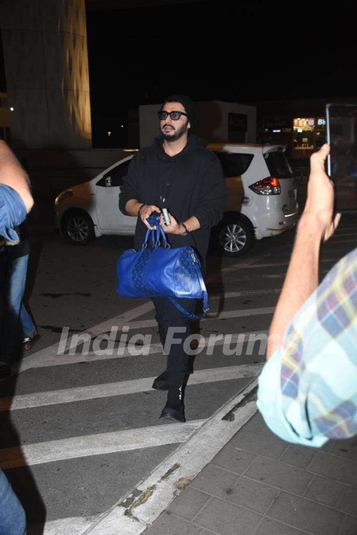 Arjun Kapoor spotted at the Mumbai airport